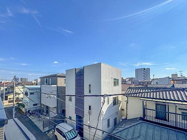 【住戸からの眺望写真(1号棟)】眺望や窓からの景色が良いと、家で過ごす時間も快適です。