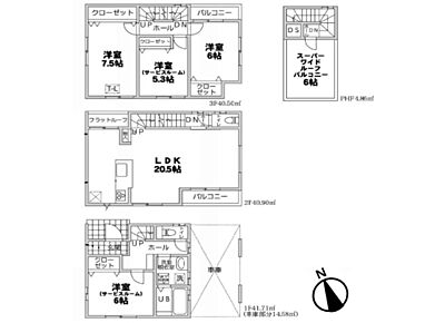 6号棟【間取り図】 