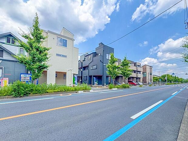【【前面道路16Ｍ】】家の良し悪しだけでなく周辺環境も重要なポイント。