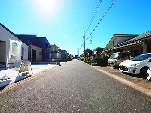 前面道路写真