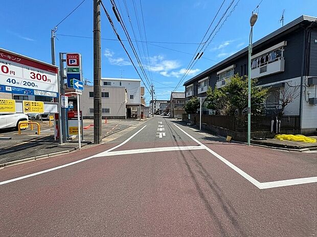 北側　前面道路
2026年3月撮影