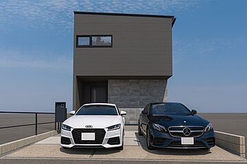 アールギャラリー春日井市若草通の家 外観