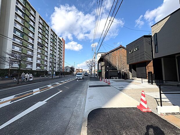 前面道路　2026年1月撮影