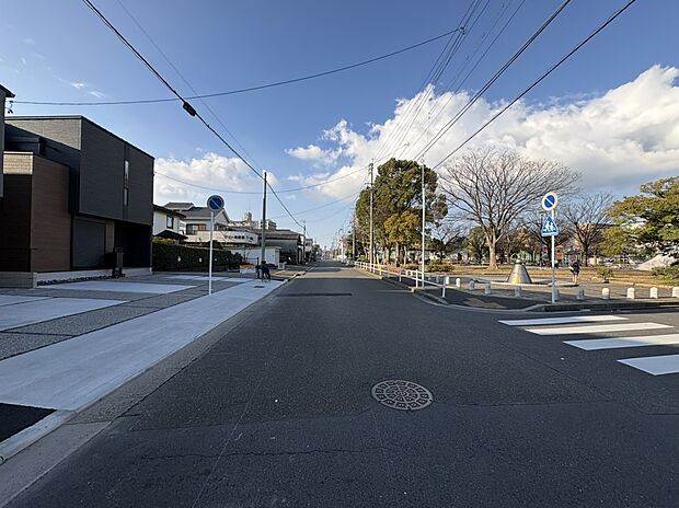 前面道路　2026年2月撮影