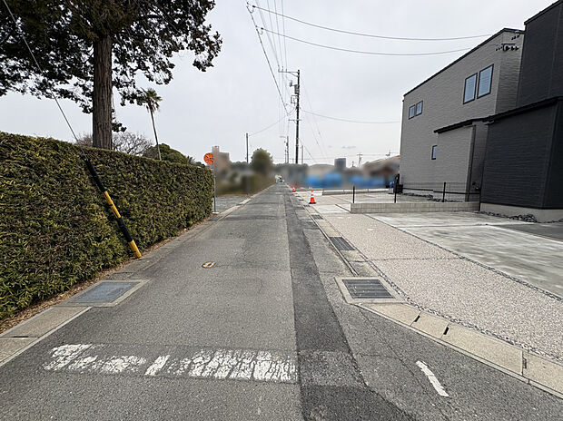 前面道路　北側4.0m
(2026年3月撮影)
