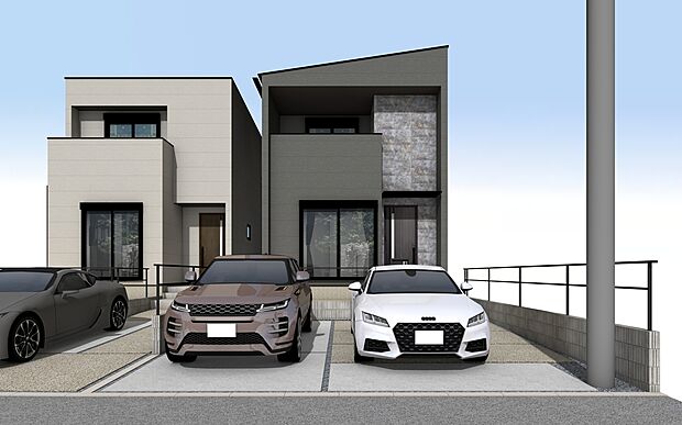 A号棟　外観パース