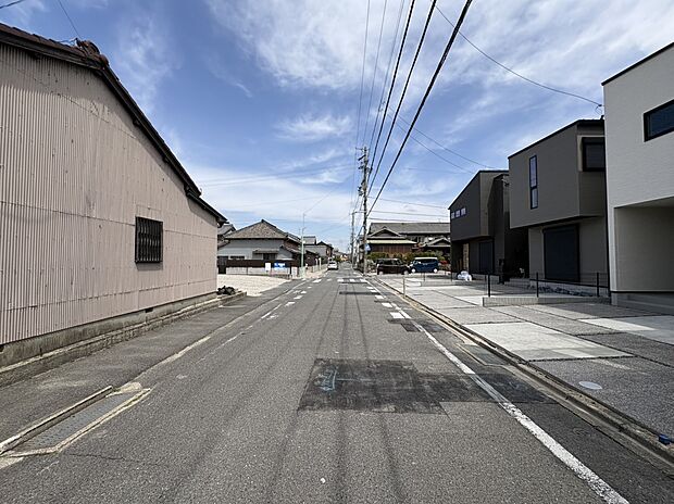 前面道路　2026年14月撮影