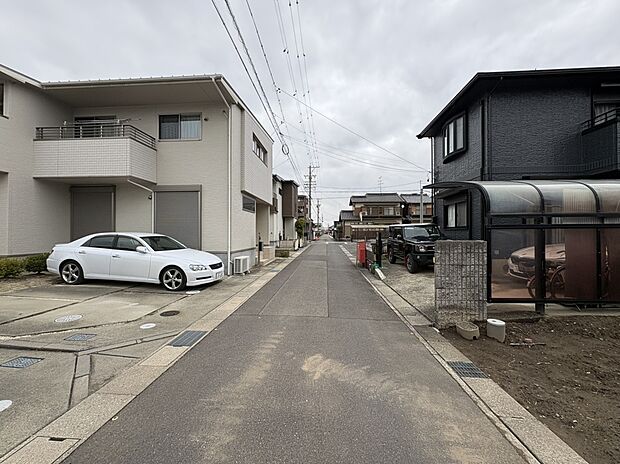 前面道路　2026年2月撮影