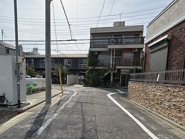 前面道路