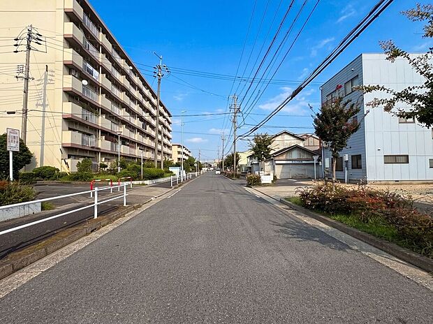前面道路 北側2026年9月撮影