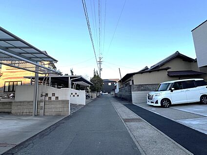 前面道路