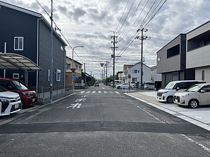 前面道路