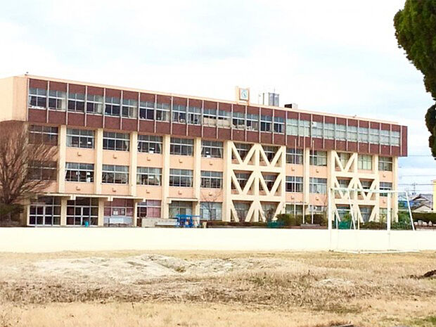 日進市立日進中学校（約1m）