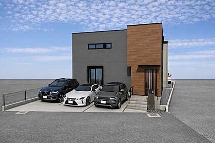 A号棟　外観パース