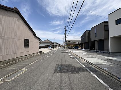 前面道路（2026年4月）撮影