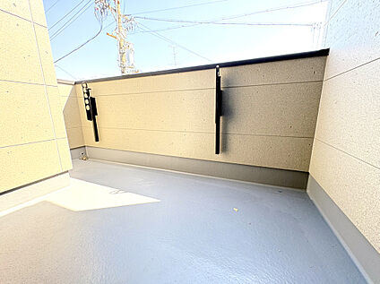 バルコニー　現地写真