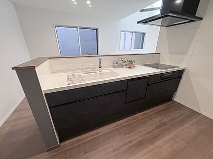 キッチン　A号棟現地写真