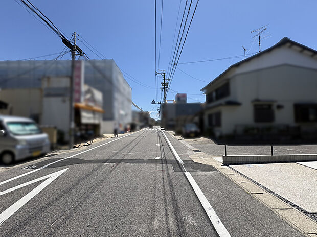 【道路写真 北東側7.8m】■2026年5月撮影