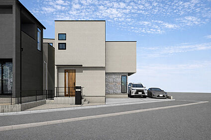 外観パース　A号棟 ※販売予定