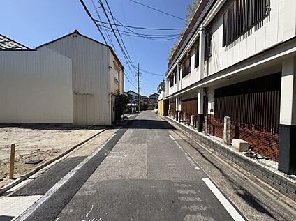 前面道路　2026年3月撮影