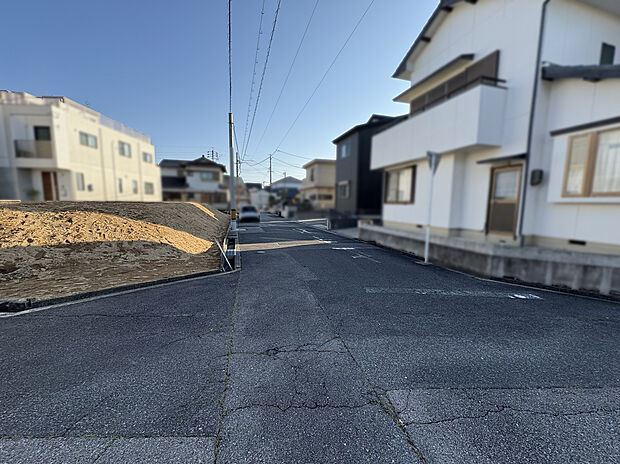 【道路写真 西側6.0m】■2026年3月撮影