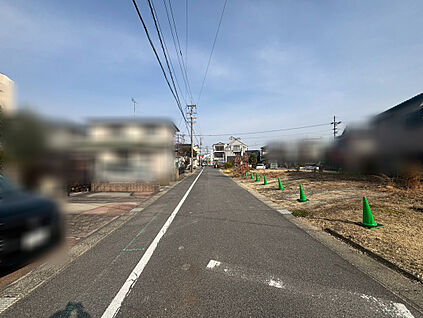 前面道路（2026年1月）撮影