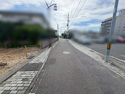 前面道路（2026年6月）撮影