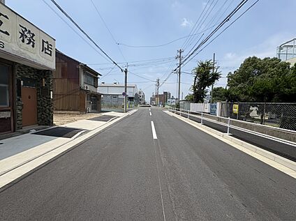 前面道路（2026年7月）撮影