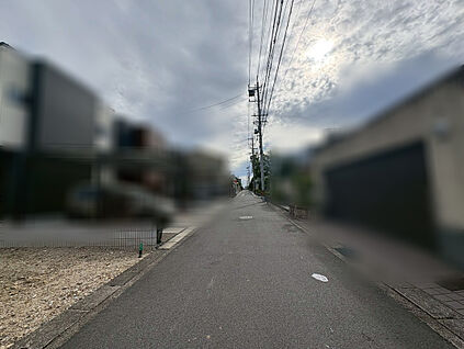 前面道路（2026年6月）撮影