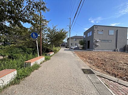 前面道路含む外観