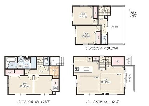 KEIAI STYLE　荒川区東尾久１０期  1号棟