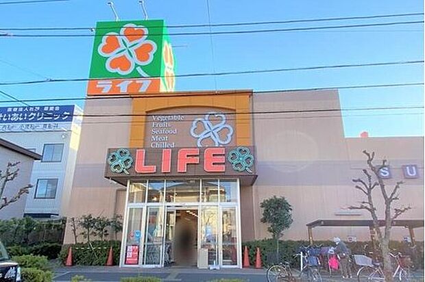ライフ大谷田店(約750m)