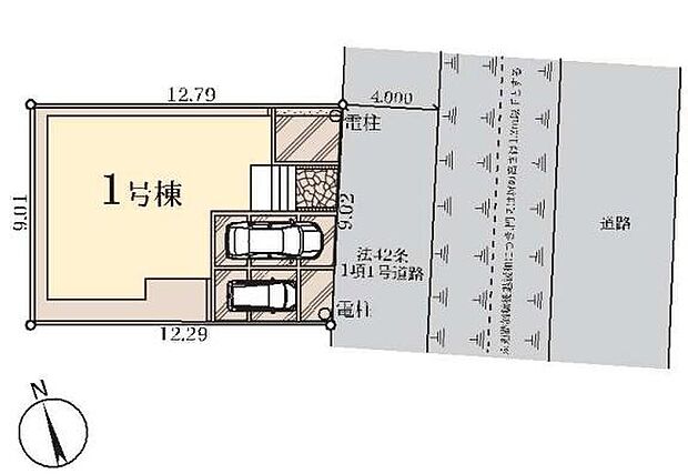【全体区画図】・JR武蔵野線「三郷」駅徒歩18分
・バス利用→バス乗車11分・バス停「つつみ会館前」から徒歩2分♪
・駐車スペース2台分完備☆
