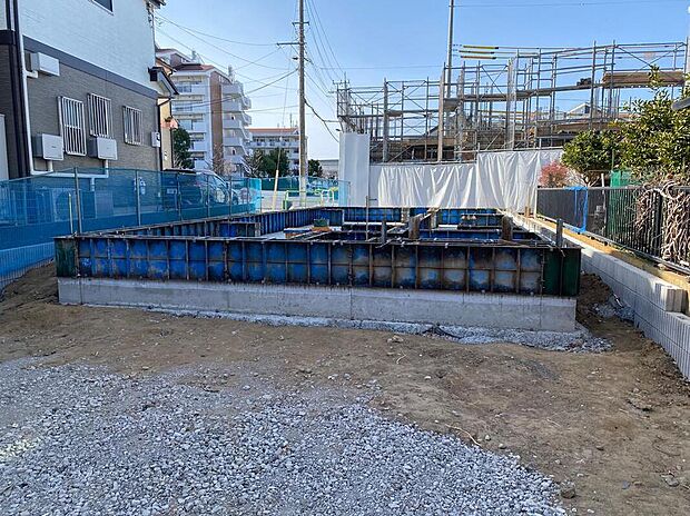 【基礎施工時写真】《 本日ご見学できます 》今すぐ見たい!もちろん大歓迎です♪無料送迎致します♪