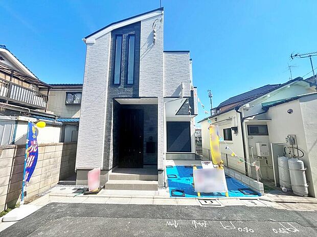 【現地外観写真】小学校、中学校まで徒歩12分と子育て世代に嬉しい、安心の住環境です!