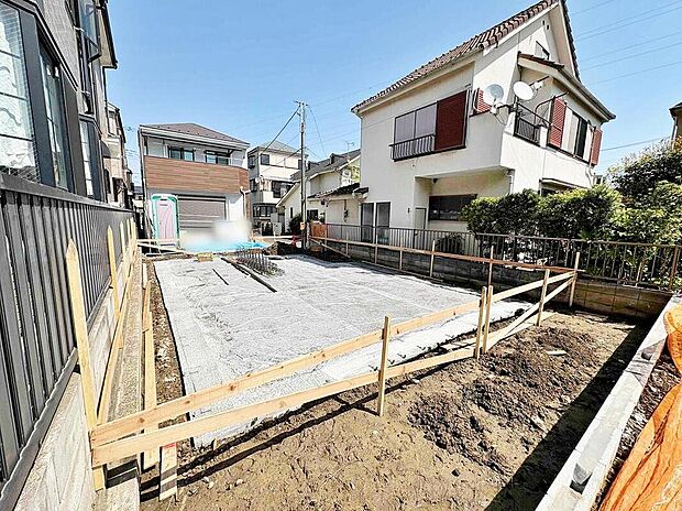 【現地外観写真】≪見学予約可能!≫
都内最大級の水元公園からも近く、子育てしやすいエリアです♪