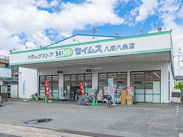 ドラッグセイムス八潮八条店（約400m）