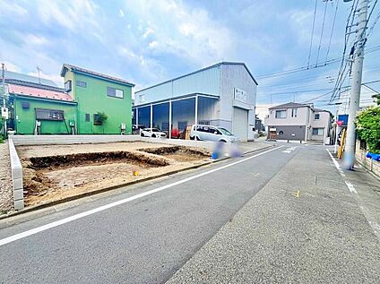 前面道路含む現地写真