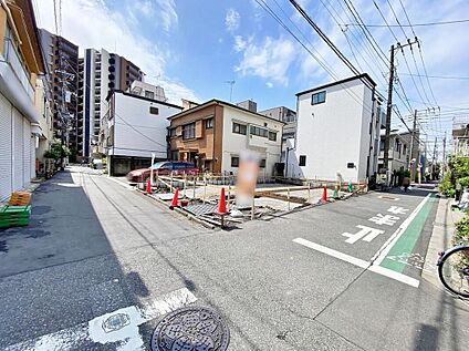 前面道路含む現地写真