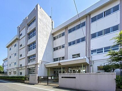 葛飾区立水元中学校 550m (徒歩7分)