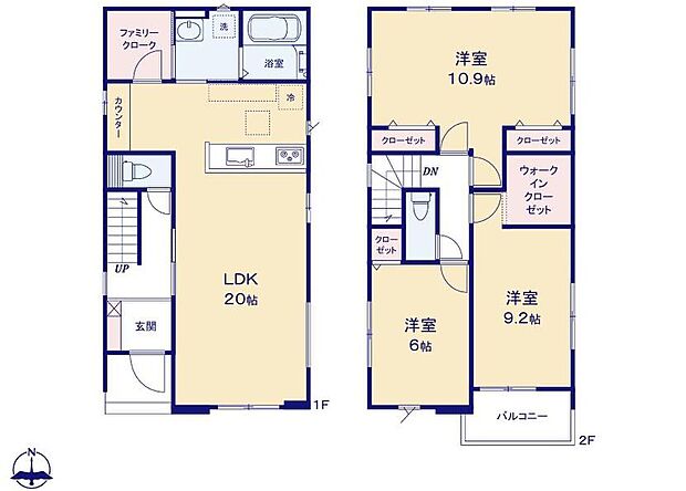 (３号棟)、価格4299万円、3LDK、土地面積116.65m2、建物面積105.76m2
