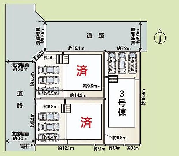 春日井市白山町第5 全3棟
並列3台駐車可能なカースペース有り♪
1号棟 ご成約済み
2号棟 ご成約済み
3号棟 2,790万円