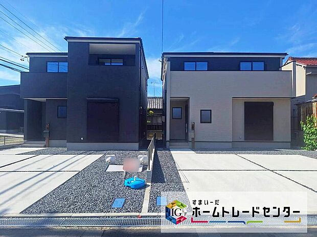春日井市上条七丁目　
並列３台駐車可能☆
堂々完成しました☆ご案内可能です♪
ぜひ現地にて、実際の建物・日当たり・周辺環境などご覧下さい♪
お問い合わせはホームトレードセンターまで！