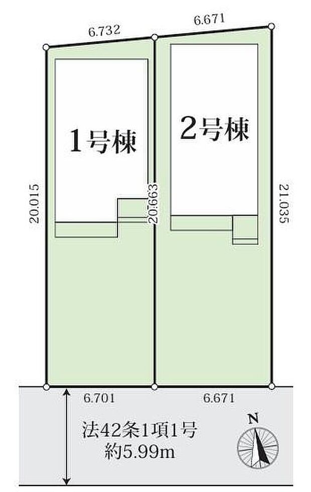 春日井市気噴町北2棟
並列2台駐車可能♪南道路で日当たり良好☆
1号棟 3,954万円
2号棟 3,934万円