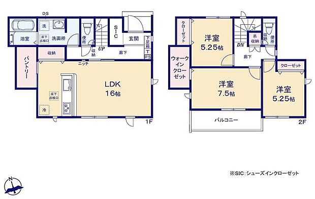 (2号棟)、価格2700万円、3LDK、土地面積147.08m2、建物面積96.46m2
