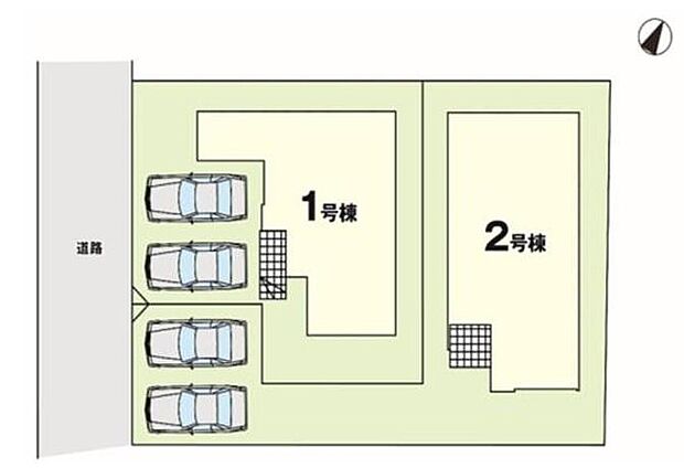 名東区平和が丘1期 全2棟
並列2台駐車可能♪
1号棟 5,499万円
2号棟 4,999万円