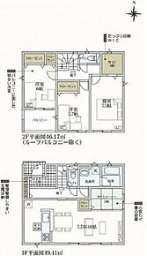対面式キッチン仕様の明るい１６帖のリビング♪リビングに隣接したホッと落ち着く３帖のタタミコーナー♪大きな荷物も収納可能なウォークインクローゼット♪日当たり良好な南向きのインナーバルコニー♪ 