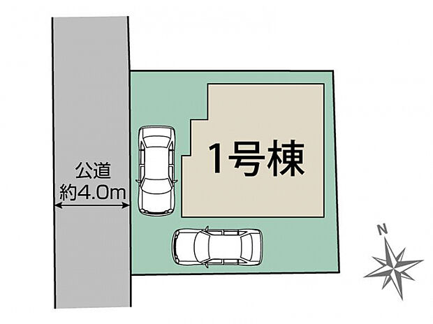 守谷市百合ケ丘3丁目1棟 区画図