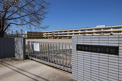 向台小学校 982m