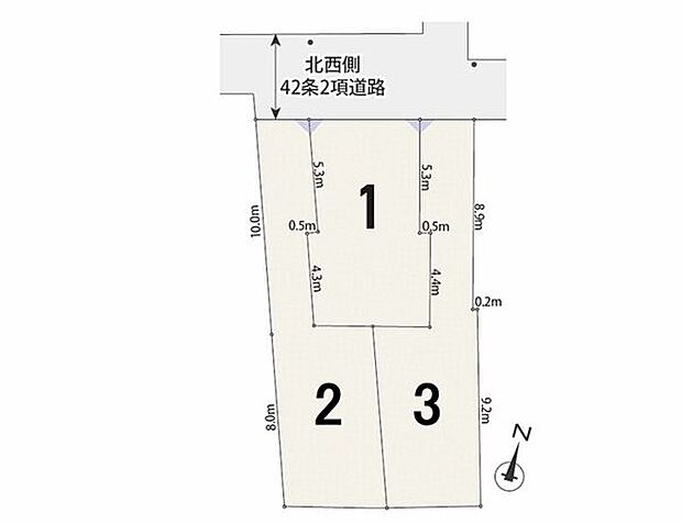 区画図